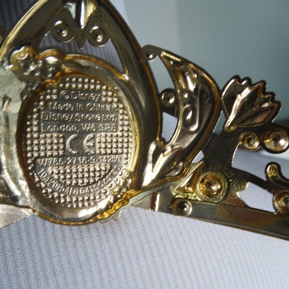 Disney Store Princess Anna Royal Dress Costume Size 9/10 w tiara/crown EUC - Picture 11 of 11